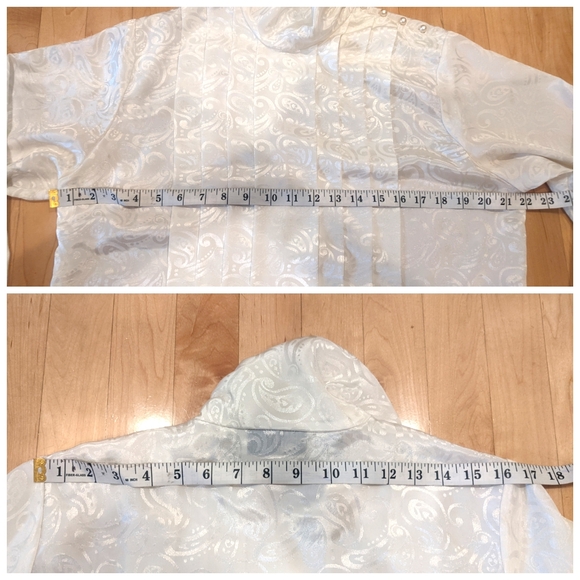 Vintage Satin Blouse - Picture 8 of 16